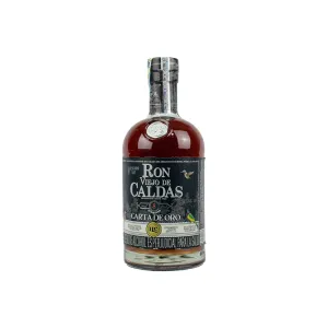 Ron Viejo de Caldas carta de oro (Botella)