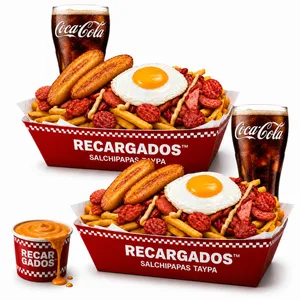 2 Salchipapas A lo Pobre Combo