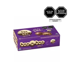 Bombón Bon O Bon Chocolinas Caja X 75 Gr