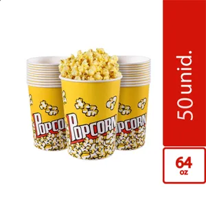 Bucket pop corn 32oz logo pop corn