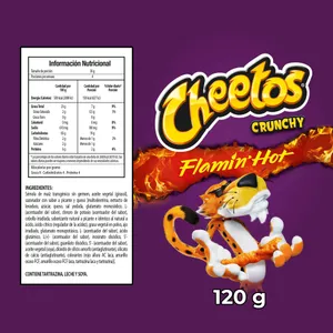 Cheetos Flamin Hot X 120 Gr