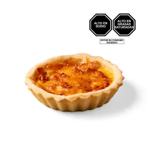 Quiche Poro y Tocino Tambo x 1 Und