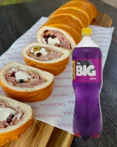 Combo Pan de Jamón con Queso Crema Orquídea + Big 1.7L