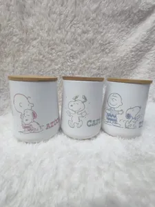 PACK X 3 CANISTERS SNOOPY