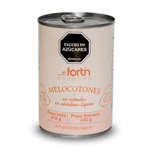 Melocotones en mitades en almibar el fortin x 240 grs Melocotones en mitades en almibar el fortin x 240 grs