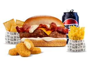 Box Las Burgers Deluxe