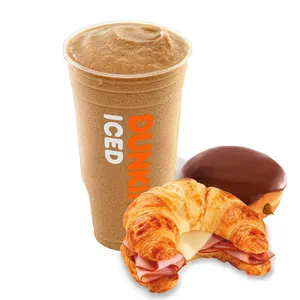 Iced Latte XL + Sándwich + Donut