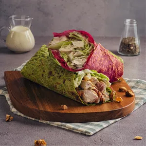2 Wrap: Pollo Crispy y Mantova