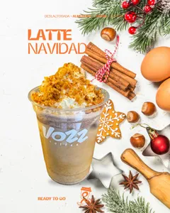 Latte navideño