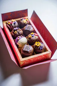 Caja de Besos de Moza del Mes Morado (8 unidades)