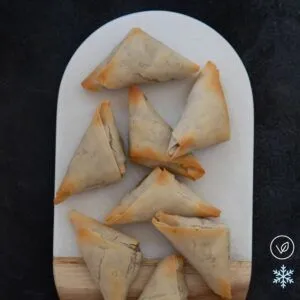 Empanadas Berenjenas asadas con Tahine