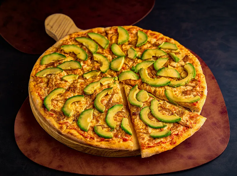 Pizza mechada palta Pizza mechada palta