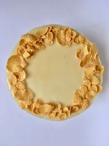 Pastel de cornflakes con caramelo