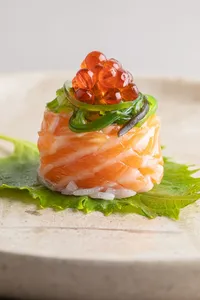 Nigiri Bluefin Salmon