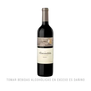 Vino La Escondida Malbec X 750 Ml