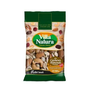 Mix Cashews Almendras Y Mani Villa Natura Bl x 150 Gr