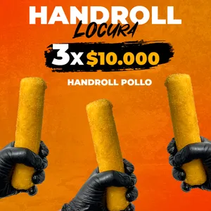 3 Hand Roll De Pollo