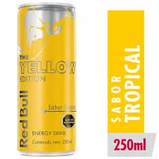 Red bull 250cc yellow