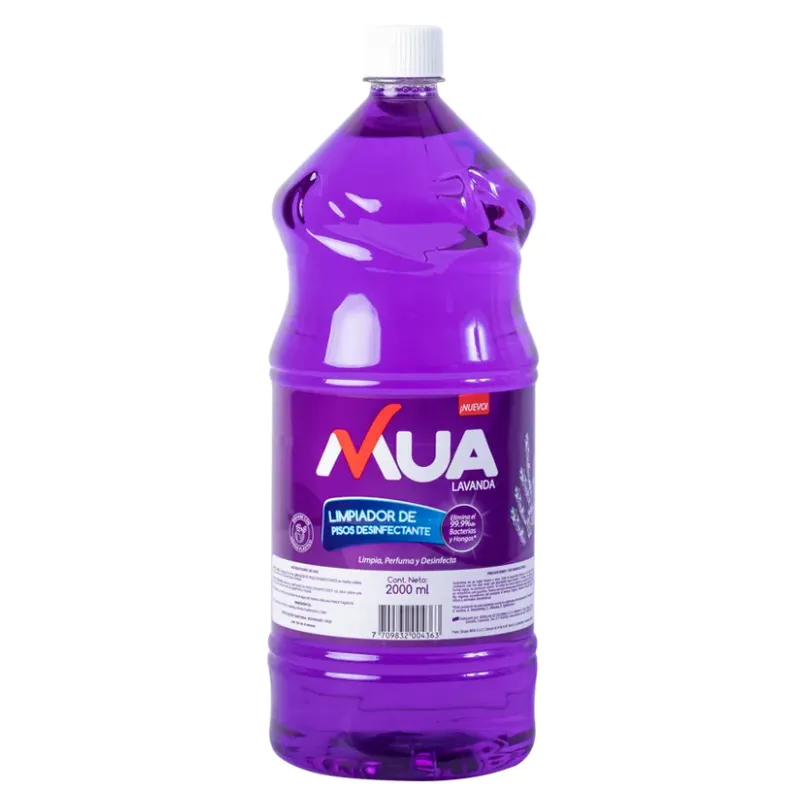 Limpiador pisos mua desinfectante lavanda x 2000 ml Limpiador pisos mua desinfectante lavanda x 2000 ml