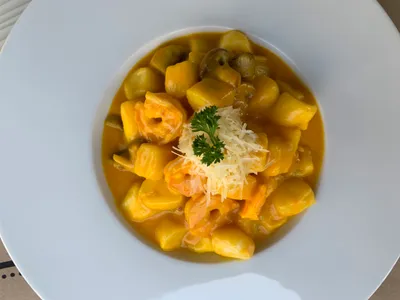 Gnocchi Al Ají Amarillo
