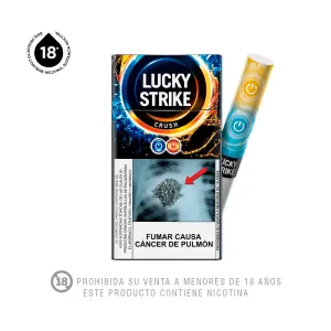 Cigarro Lucky Strike Crush X 20 Und