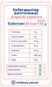 Arepas de espinaca