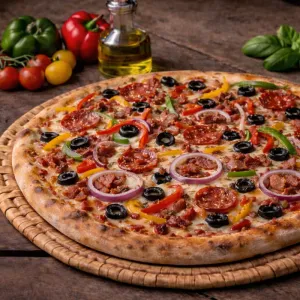 Pizza 38 cm 4 ingredientes