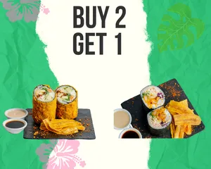 2 x 1 Kalea Sushi Burrito