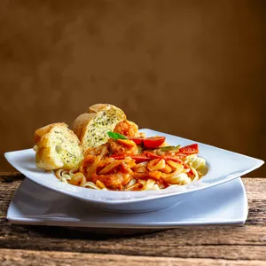 Fetuccini camarón Fetuccini camarón