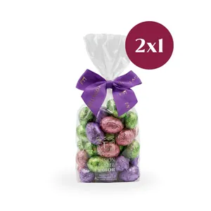 P942 - 2x1 Huevitos chocolate Puro Leche 250 gr