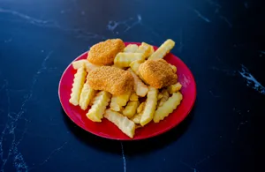 Nuggets con Papas