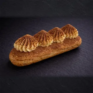 Éclair Tiramisú Sin Azúcar Añadida