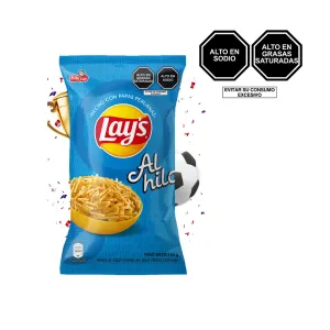 Papas Fritas Lay's Al Hilo Sal x 155 g