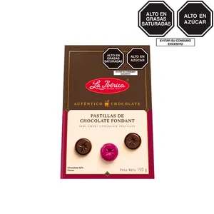 Pastillas de chocolate fondant x 150 g