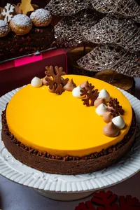 Tarta Lucumita y chocolate