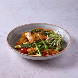 Salmón A La Menier