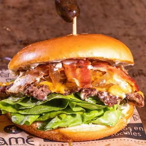 Bacon and cheese Burger