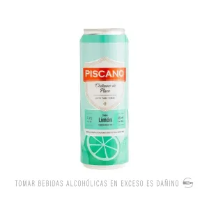 RTD Piscano Limón lata 355 ml