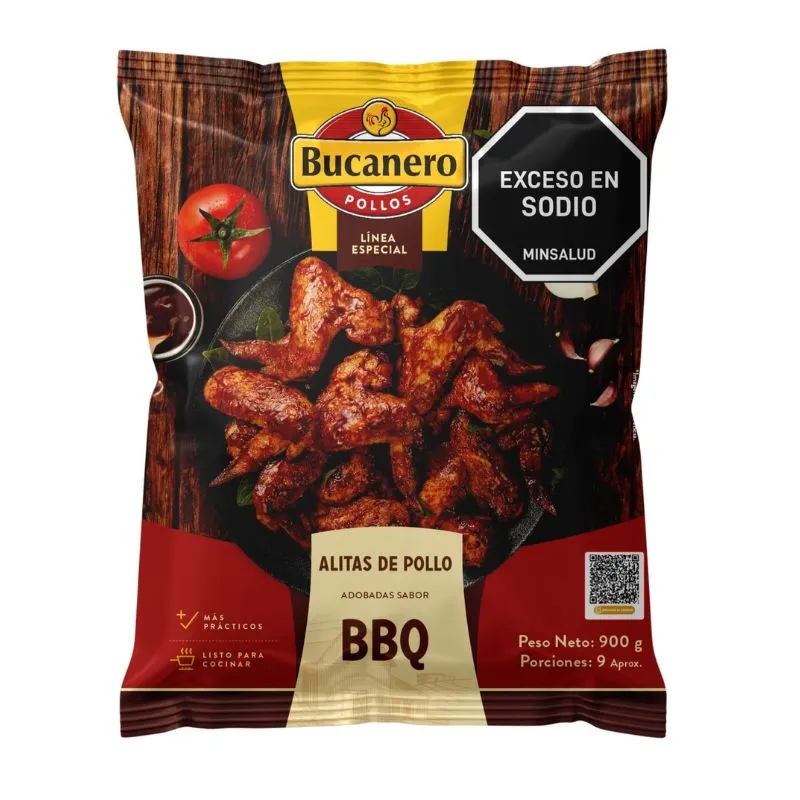 ALITAS POLLO BUCANERO BBQ X 900 GRS ALITAS POLLO BUCANERO BBQ X 900 GRS