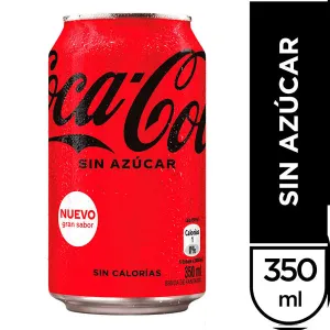 Coca-Cola Sin Azúcar 350 ml