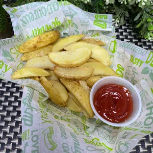 Papas fritas rústicas