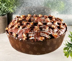 Rosca de reyes con snicker