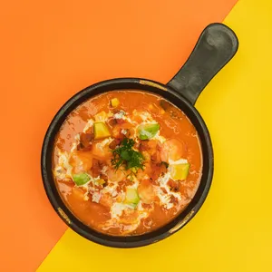 Pozole de camarón