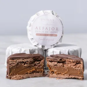 Alfajor Manjar sin Azúcar