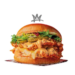 Doble Chicken Burger Del Barrio