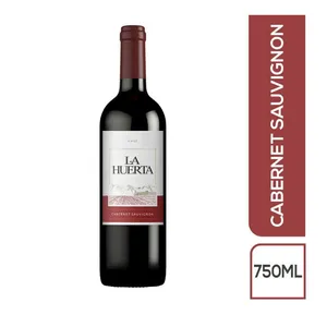 VINO LA HUERTA CABERNET SAUVIGNON X 750 ML
