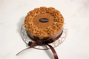 Pastel de café y crema irlandesa med