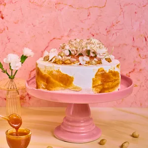 Torta ChocoBlanco y Macadamia Mediana