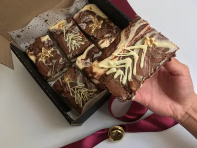 Brookiecheesecake