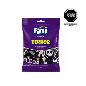 Regaliz Fini Terror x 80 g